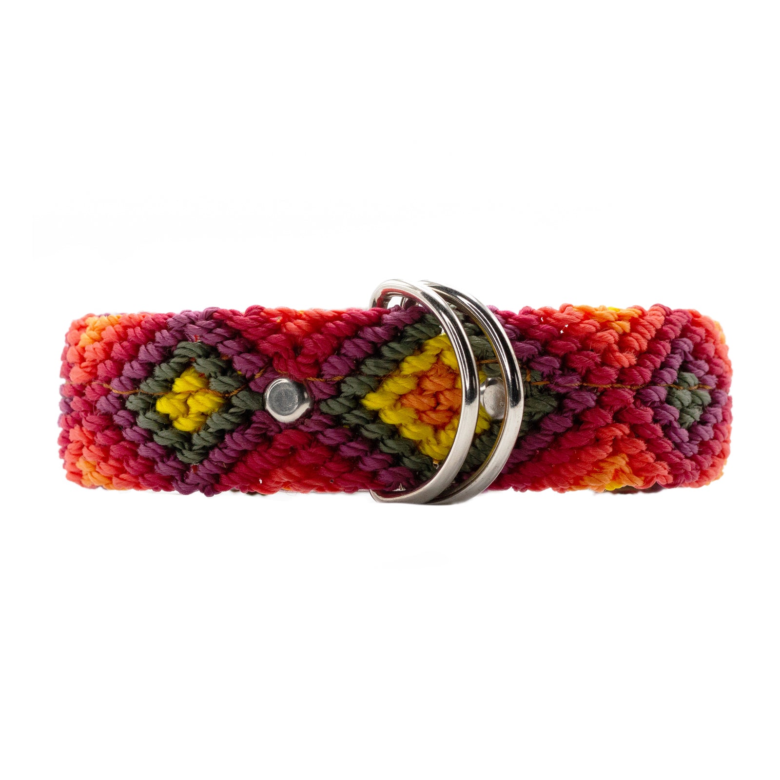 Handwoven dog collar crafted with care and precision