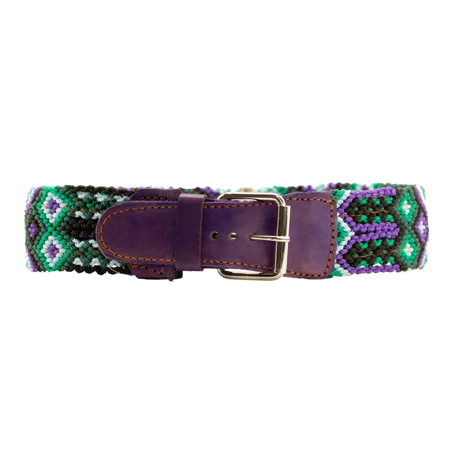 Handwoven dog collar perfect for daily walks and adventures