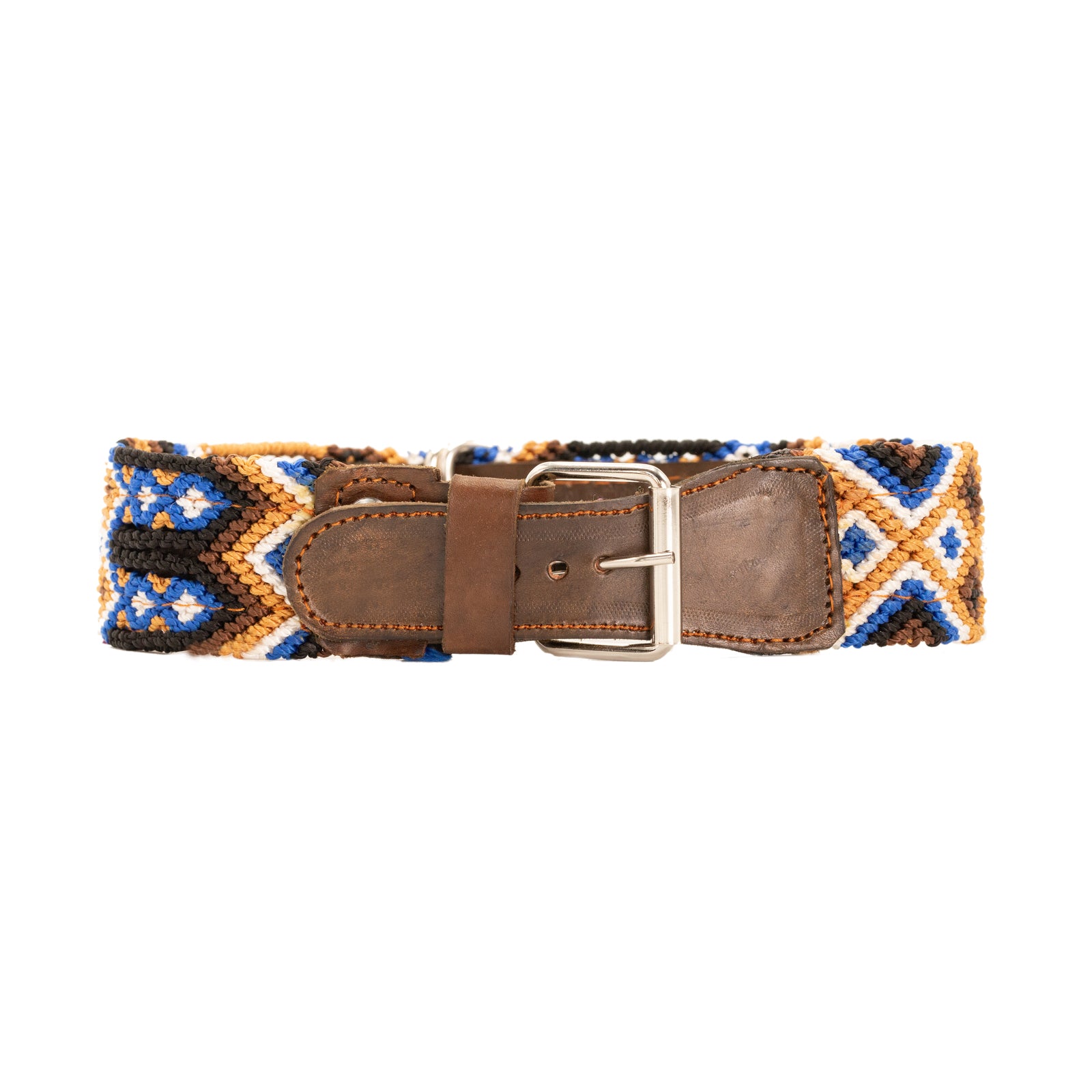 Handwoven dog collar designed for both comfort and style