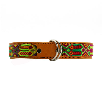 Customized pet collar reflecting the rich cultural heritage of Mexico